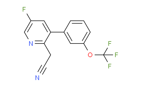 AM97090 | 1261655-59-7 | 5-Fluoro-3-(3-(trifluoromethoxy)phenyl)pyridine-2-acetonitrile