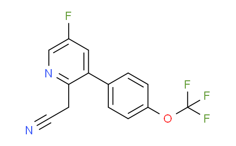 AM97091 | 1261577-27-8 | 5-Fluoro-3-(4-(trifluoromethoxy)phenyl)pyridine-2-acetonitrile