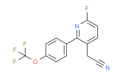 AM97094 | 1261855-47-3 | 6-Fluoro-2-(4-(trifluoromethoxy)phenyl)pyridine-3-acetonitrile