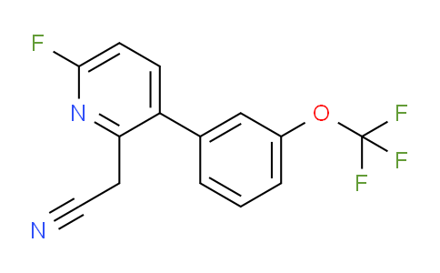 AM97096 | 1261725-72-7 | 6-Fluoro-3-(3-(trifluoromethoxy)phenyl)pyridine-2-acetonitrile