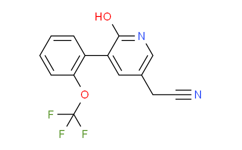 AM97099 | 1261624-73-0 | 2-Hydroxy-3-(2-(trifluoromethoxy)phenyl)pyridine-5-acetonitrile