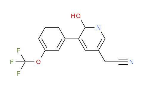 AM97102 | 1261576-06-0 | 2-Hydroxy-3-(3-(trifluoromethoxy)phenyl)pyridine-5-acetonitrile