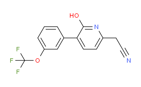 AM97103 | 1261765-60-9 | 2-Hydroxy-3-(3-(trifluoromethoxy)phenyl)pyridine-6-acetonitrile