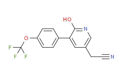 AM97105 | 1261839-31-9 | 2-Hydroxy-3-(4-(trifluoromethoxy)phenyl)pyridine-5-acetonitrile