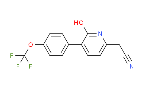 AM97106 | 1261529-75-2 | 2-Hydroxy-3-(4-(trifluoromethoxy)phenyl)pyridine-6-acetonitrile