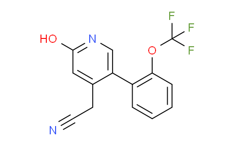 AM97108 | 1261450-64-9 | 2-Hydroxy-5-(2-(trifluoromethoxy)phenyl)pyridine-4-acetonitrile