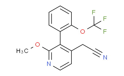 AM97116 | 1261741-46-1 | 2-Methoxy-3-(2-(trifluoromethoxy)phenyl)pyridine-4-acetonitrile