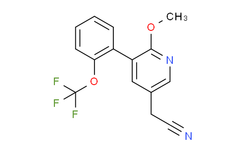 AM97117 | 1261853-95-5 | 2-Methoxy-3-(2-(trifluoromethoxy)phenyl)pyridine-5-acetonitrile