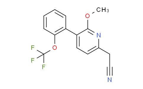 AM97118 | 1261832-00-1 | 2-Methoxy-3-(2-(trifluoromethoxy)phenyl)pyridine-6-acetonitrile