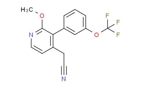 AM97119 | 1261502-49-1 | 2-Methoxy-3-(3-(trifluoromethoxy)phenyl)pyridine-4-acetonitrile