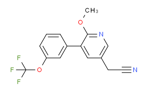 AM97120 | 1261451-12-0 | 2-Methoxy-3-(3-(trifluoromethoxy)phenyl)pyridine-5-acetonitrile