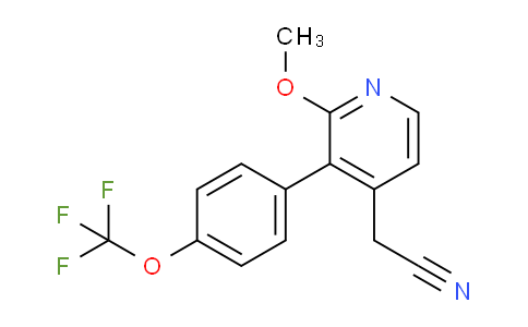 AM97122 | 1261797-59-4 | 2-Methoxy-3-(4-(trifluoromethoxy)phenyl)pyridine-4-acetonitrile