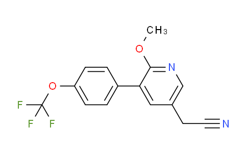 AM97123 | 1261741-53-0 | 2-Methoxy-3-(4-(trifluoromethoxy)phenyl)pyridine-5-acetonitrile