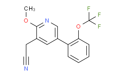 AM97125 | 1261657-86-6 | 2-Methoxy-5-(2-(trifluoromethoxy)phenyl)pyridine-3-acetonitrile