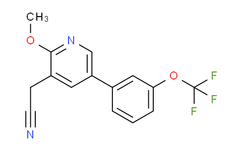 AM97127 | 1261841-79-5 | 2-Methoxy-5-(3-(trifluoromethoxy)phenyl)pyridine-3-acetonitrile