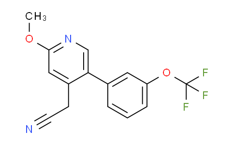 AM97128 | 1261832-05-6 | 2-Methoxy-5-(3-(trifluoromethoxy)phenyl)pyridine-4-acetonitrile