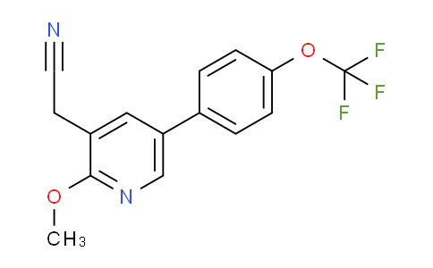 AM97129 | 1261557-20-3 | 2-Methoxy-5-(4-(trifluoromethoxy)phenyl)pyridine-3-acetonitrile