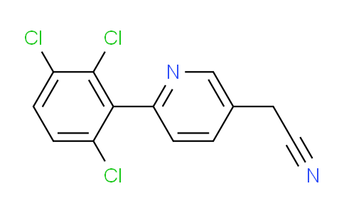 2-(2,3,6-Trichlorophenyl)pyridine-5-acetonitrile