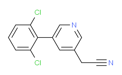 AM97143 | 1361703-44-7 | 5-(2,6-Dichlorophenyl)pyridine-3-acetonitrile