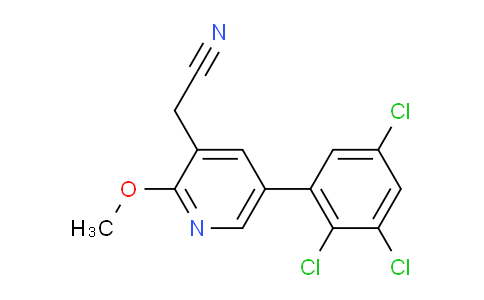 AM97182 | 1361611-25-7 | 2-Methoxy-5-(2,3,5-trichlorophenyl)pyridine-3-acetonitrile