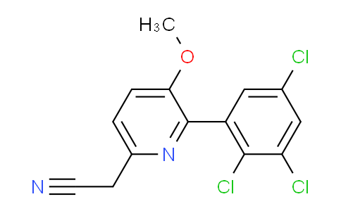 AM97184 | 1361658-64-1 | 3-Methoxy-2-(2,3,5-trichlorophenyl)pyridine-6-acetonitrile