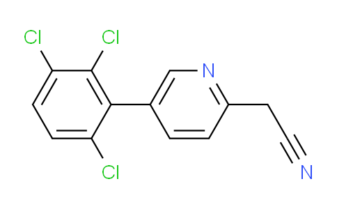 5-(2,3,6-Trichlorophenyl)pyridine-2-acetonitrile