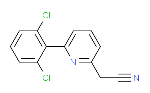 6-(2,6-Dichlorophenyl)pyridine-2-acetonitrile