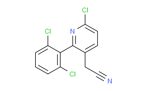 AM97205 | 1361521-50-7 | 6-Chloro-2-(2,6-dichlorophenyl)pyridine-3-acetonitrile