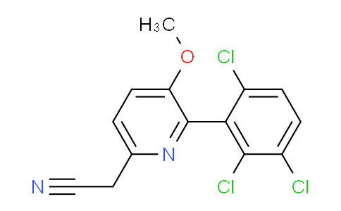 AM97219 | 1361665-89-5 | 3-Methoxy-2-(2,3,6-trichlorophenyl)pyridine-6-acetonitrile