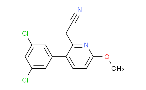 AM97225 | 1361688-35-8 | 3-(3,5-Dichlorophenyl)-6-methoxypyridine-2-acetonitrile