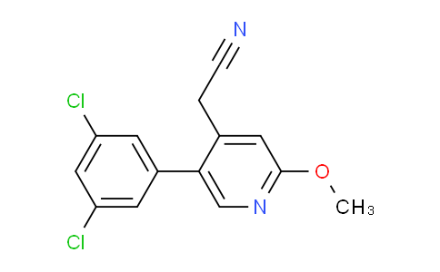 AM97227 | 1361702-55-7 | 5-(3,5-Dichlorophenyl)-2-methoxypyridine-4-acetonitrile