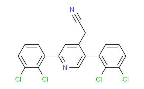 AM97233 | 1361861-29-1 | 2,5-Bis(2,3-dichlorophenyl)pyridine-4-acetonitrile