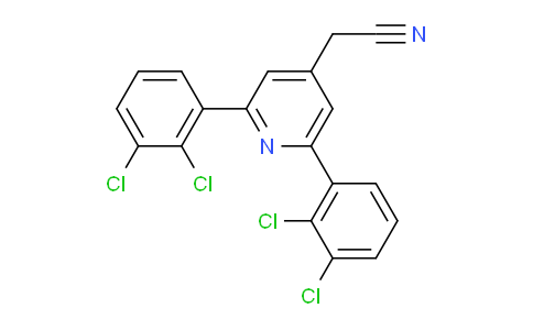 AM97234 | 1361886-34-1 | 2,6-Bis(2,3-dichlorophenyl)pyridine-4-acetonitrile