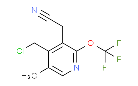 AM97239 | 1361806-56-5 | 4-(Chloromethyl)-5-methyl-2-(trifluoromethoxy)pyridine-3-acetonitrile