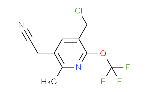AM97241 | 1361911-81-0 | 3-(Chloromethyl)-6-methyl-2-(trifluoromethoxy)pyridine-5-acetonitrile