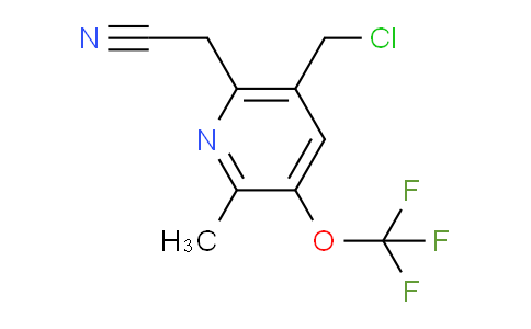 AM97242 | 1361714-21-7 | 5-(Chloromethyl)-2-methyl-3-(trifluoromethoxy)pyridine-6-acetonitrile