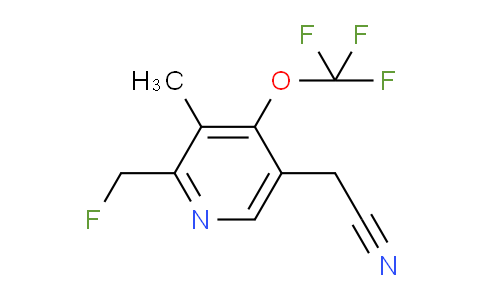 AM97243 | 1361913-43-0 | 2-(Fluoromethyl)-3-methyl-4-(trifluoromethoxy)pyridine-5-acetonitrile
