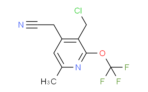 AM97247 | 1361851-68-4 | 3-(Chloromethyl)-6-methyl-2-(trifluoromethoxy)pyridine-4-acetonitrile