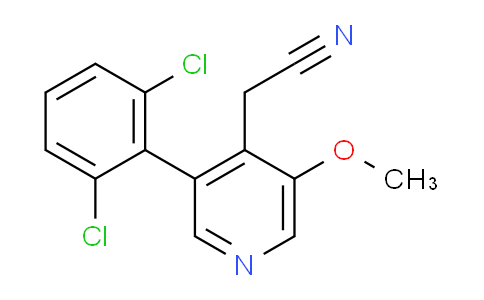 AM97259 | 1361823-10-0 | 3-(2,6-Dichlorophenyl)-5-methoxypyridine-4-acetonitrile