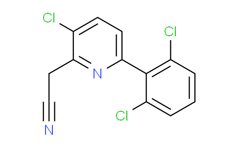 AM97264 | 1361521-57-4 | 3-Chloro-6-(2,6-dichlorophenyl)pyridine-2-acetonitrile