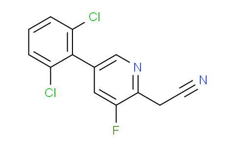AM97269 | 1361758-17-9 | 5-(2,6-Dichlorophenyl)-3-fluoropyridine-2-acetonitrile