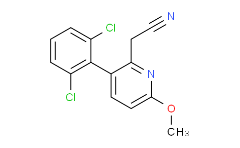 AM97279 | 1361758-23-7 | 3-(2,6-Dichlorophenyl)-6-methoxypyridine-2-acetonitrile