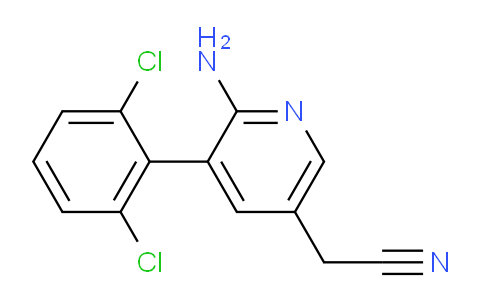 AM97281 | 1361608-27-6 | 2-Amino-3-(2,6-dichlorophenyl)pyridine-5-acetonitrile