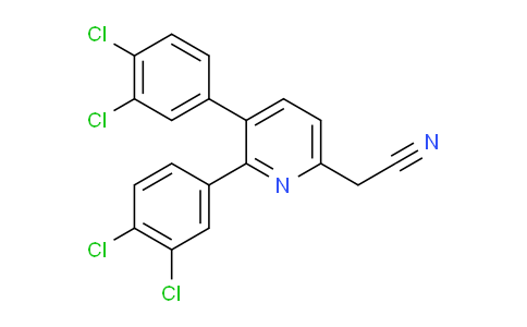 AM97286 | 1361750-77-7 | 3,2-Bis(3,4-dichlorophenyl)pyridine-6-acetonitrile