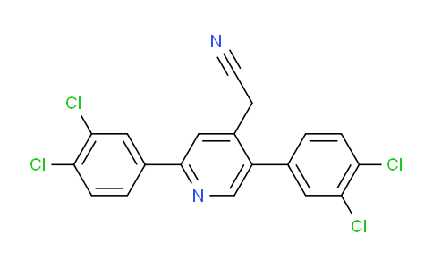 AM97287 | 1361659-19-9 | 2,5-Bis(3,4-dichlorophenyl)pyridine-4-acetonitrile