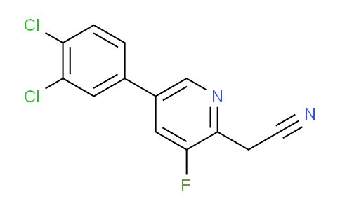 AM97317 | 1361864-56-3 | 5-(3,4-Dichlorophenyl)-3-fluoropyridine-2-acetonitrile