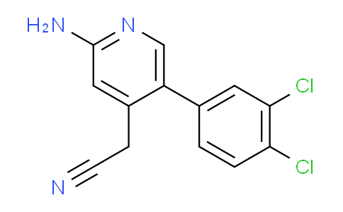 AM97324 | 1361684-90-3 | 2-Amino-5-(3,4-dichlorophenyl)pyridine-4-acetonitrile