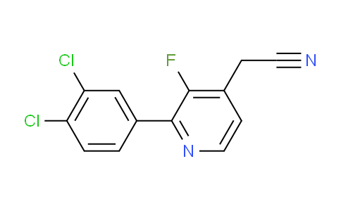 AM97348 | 1361846-46-9 | 2-(3,4-Dichlorophenyl)-3-fluoropyridine-4-acetonitrile