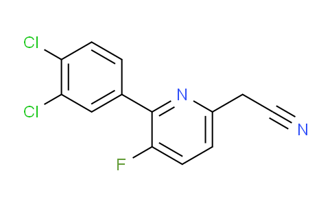AM97349 | 1361645-65-9 | 2-(3,4-Dichlorophenyl)-3-fluoropyridine-6-acetonitrile