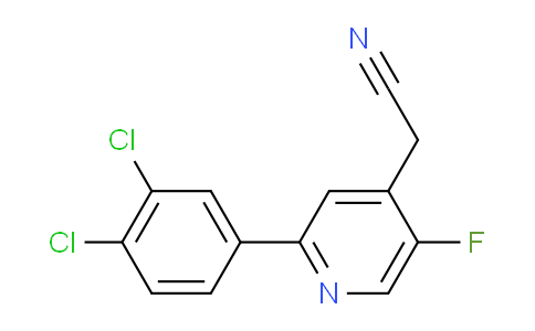 AM97350 | 1361659-41-7 | 2-(3,4-Dichlorophenyl)-5-fluoropyridine-4-acetonitrile